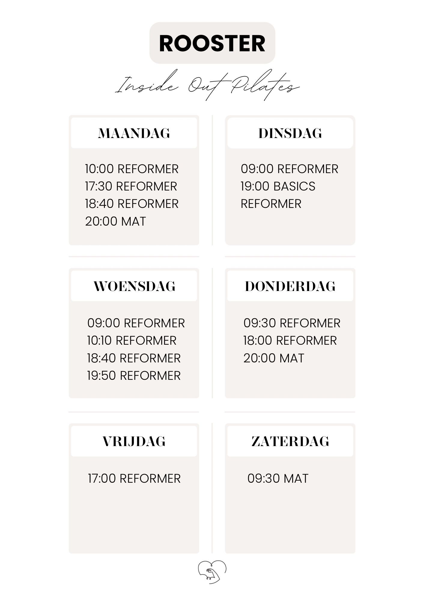 Lesrooster